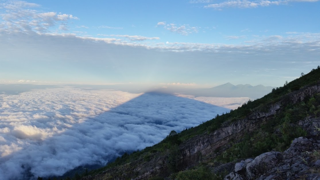 Mt. Agung Bali Sunrise shadow